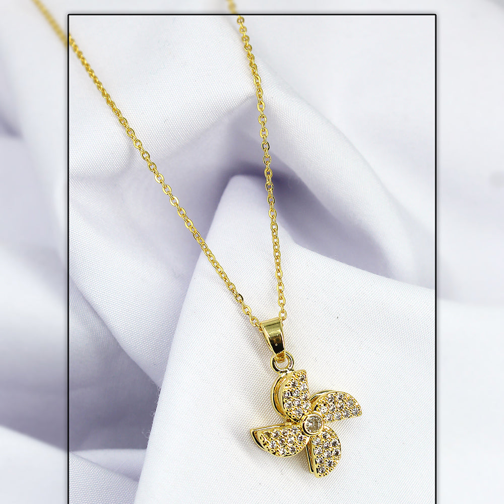 Mahavir Gold Plated Chain Pendant