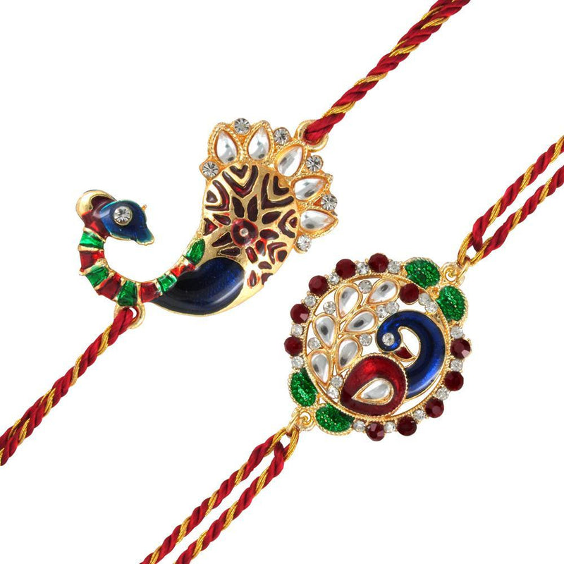 44% OFF on Urvi Creations Exclusive Bracelet Rakhi Lumba For Bhabhi/Women  (Multi-Colour) on Amazon | PaisaWapas.com