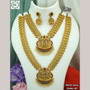Diksha Collection Gold Plated Bridal Jewellery  Set