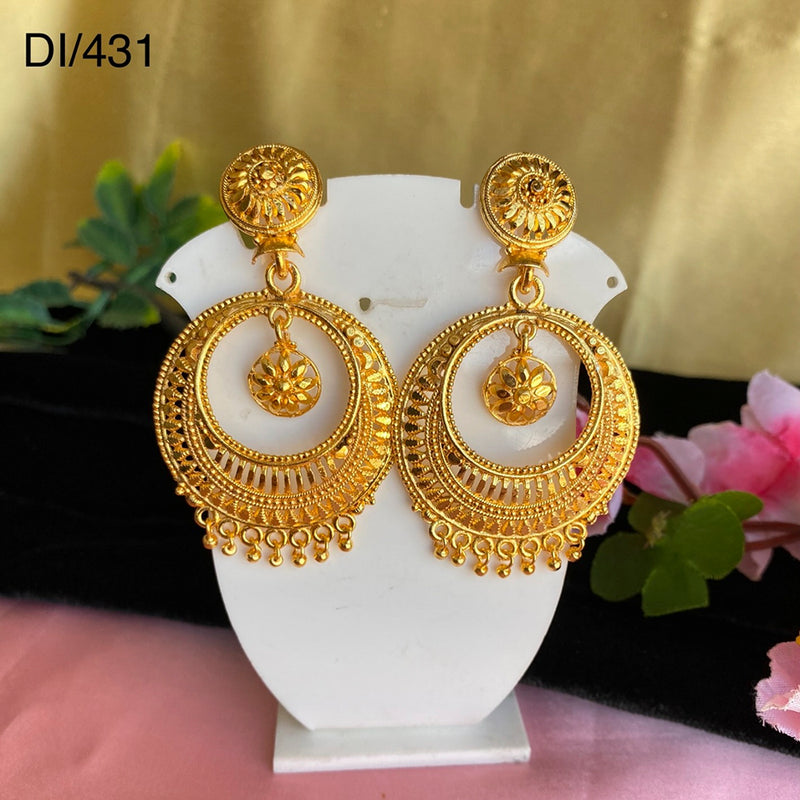 Buy 22Kt Plain Gold Bengali Hoop Earrings For Kids 78VX5021 Online from  Vaibhav Jewellers