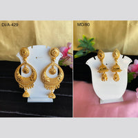 Mahavir Gold Earrings Combo