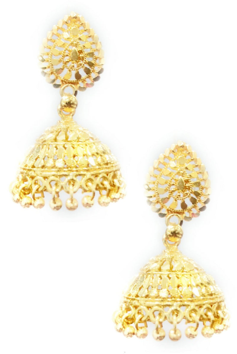 Martina Jewels Gold Plated Pack Of 6 Dangler Earrings - E-103