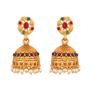 Shrishti Fashion Dazzling Gold Plated Jhumki Earring For Women