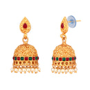 Shrishti Fashion Glorious Gold Plated Jhumki Earring For Women