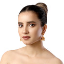 Shrishti Fashion Glorious Gold Plated Jhumki Earring For Women