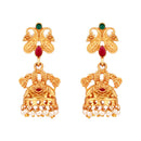 Shrishti Fashion Lavish Paisley Gold Plated Jhumki Earring For Women