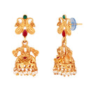 Shrishti Fashion Lavish Paisley Gold Plated Jhumki Earring For Women