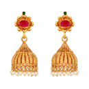 Shrishti Fashion Lovely Gold Plated Jhumki Earring For Women