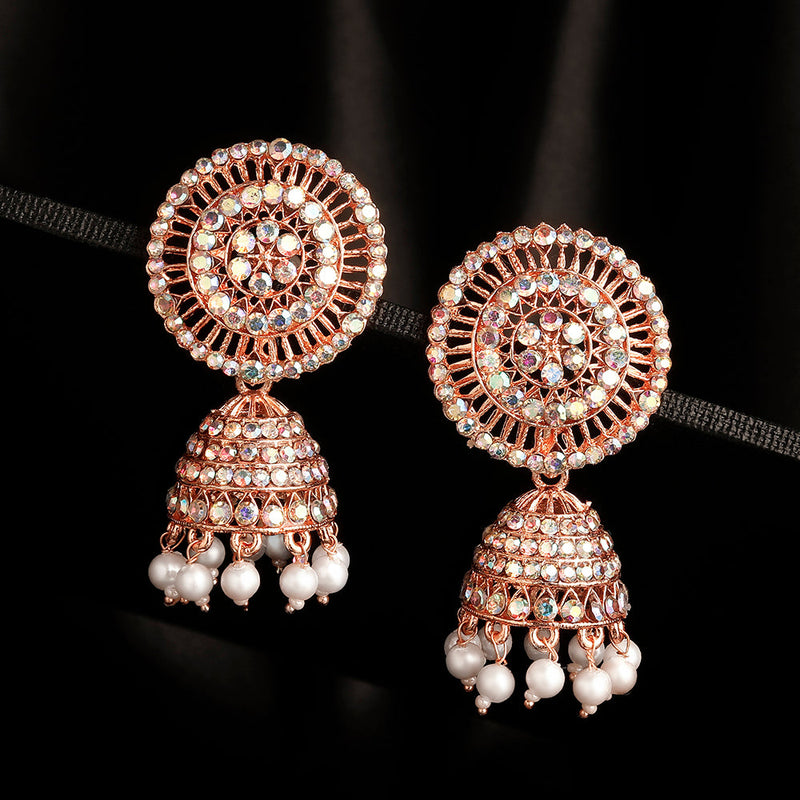 Shrishti Fashion Gorgeous Gold Plated Jhumki Earring For Women