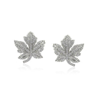 21 Nicole Jewellery Silver Plated Cubic Zirconia Stud Earrings  - ER-827