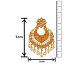 Mahi Traditional Dangler Earrings with Artifical Pearl Meenakariwork for Women (ER1109749GOrg)