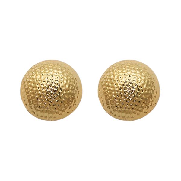 Tip Top Fashions Gold Plated Stud Earrings - 1302824
