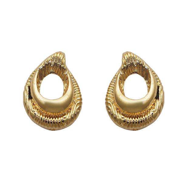 Tip Top Fashions Gold Plated Stud Earrings - 1302830