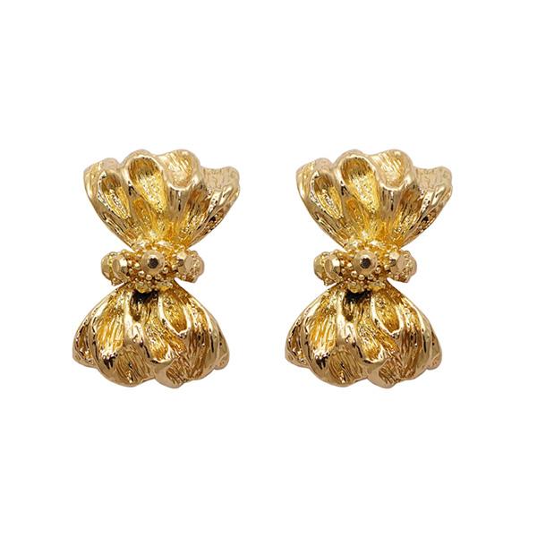 Tip Top Fashions Gold Plated Stud Earrings - 1302841