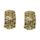 Jeweljunk Antique Gold Plated Studs Earrings - 1302810