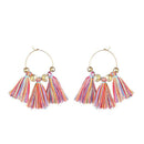 Jeweljunk Gold Plated Multi Thread Earrings - 1310923D