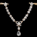 Apurva Pearl Stone Gold Plated Hair Brooch - 1502220A