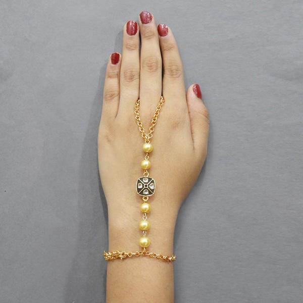 Tip Top Fashions Austrian Stone And Pearl Hand Harness - 1503111