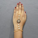 Apurva Pearls Austrian Stone And Pearl Hand Harness