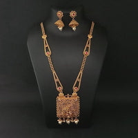 Real Creation AD Stone Copper  Necklace Set - FBB0168A