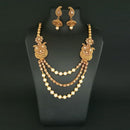 Ganpati Arts Stone Beads Copper Necklace Set - FBC0007B