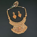 Ganpati Arts Stone Copper Necklace Set - FBC0011B
