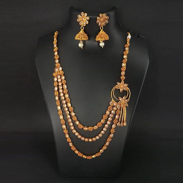 Nikita Arts AD Stone Copper Necklace Set - FBJ0005B