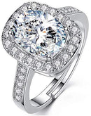 Etnico Silver-Plated Adjustable Ring (Women) - FL160