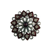 Etnico Silver-Plated Adjustable Ring (Women) - FL198M