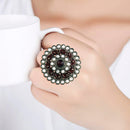 Etnico Silver-Plated Adjustable Ring (Women)