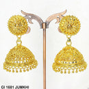 Mahavir Gold Plated Jhumki Earrings