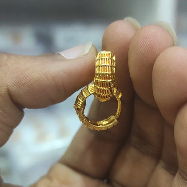 Gautam Jewellery Gold Plated Pack Of 50 Bali Hoop Earrings -GJEAR03