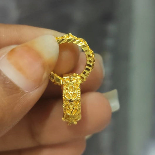 Gautam Jewellery Gold Plated Pack Of 50 Bali Hoop Earrings -GJEAR05