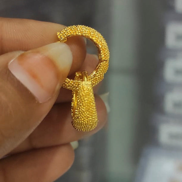 Gautam Jewellery Gold Plated Pack Of 50 Bali Hoop Earrings -GJEAR08