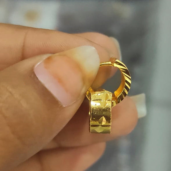 Gautam Jewellery Gold Plated Pack Of 50 Bali Hoop Earrings -GJEAR09