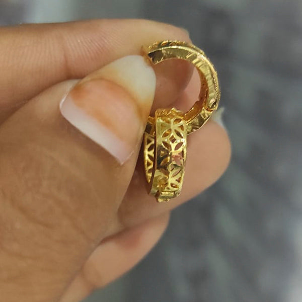 Gautam Jewellery Gold Plated Pack Of 50 Bali Hoop Earrings -GJEAR10
