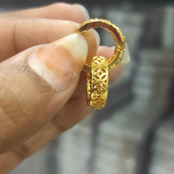 Gautam Jewellery Gold Plated Pack Of 50 Bali Hoop Earrings -GJEAR11
