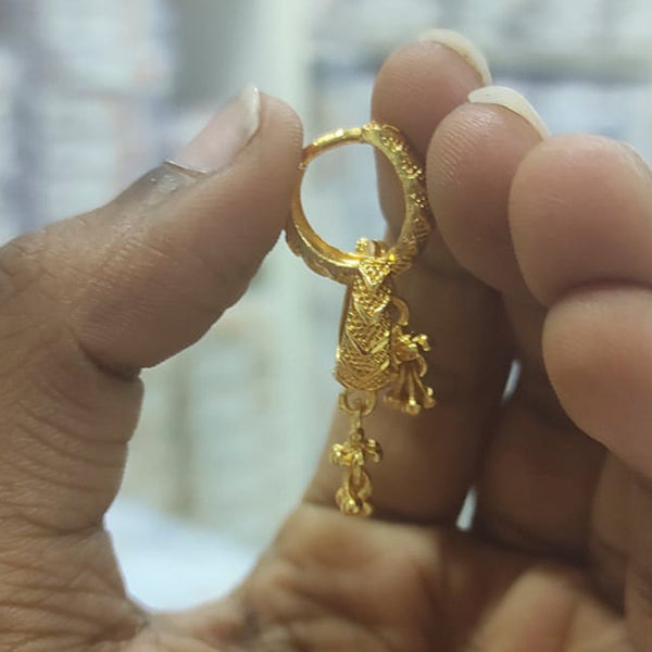 Gautam Jewellery Gold Plated Pack Of 50 Bali Hoop Earrings -GJEAR14