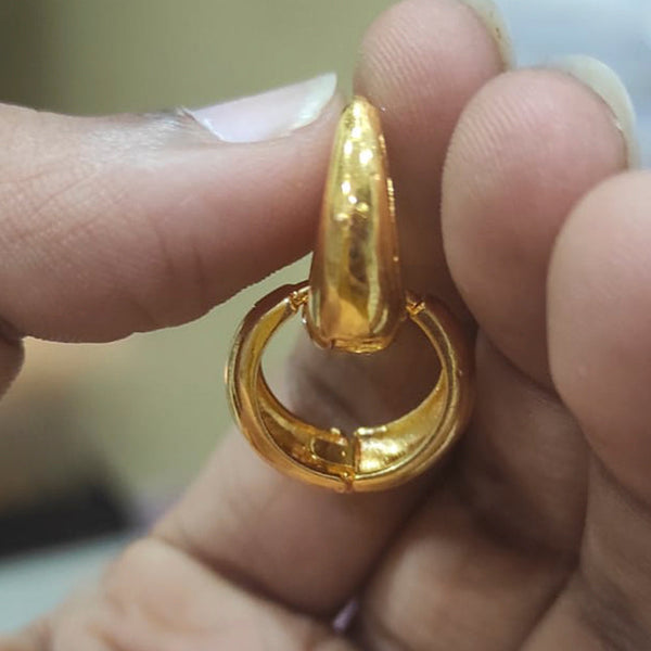 Gautam Jewellery Gold Plated Pack Of 50 Bali Hoop Earrings -GJEAR15