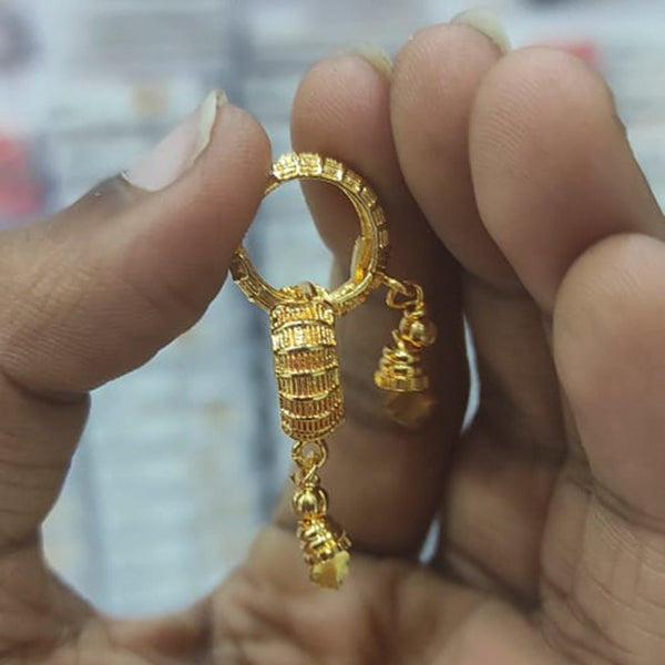Gautam Jewellery Gold Plated Pack Of 50 Bali Hoop Earrings -GJEAR17