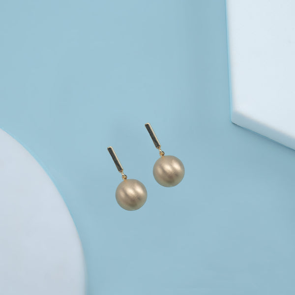 Nipura Golden Bar Trinket Drop earrings