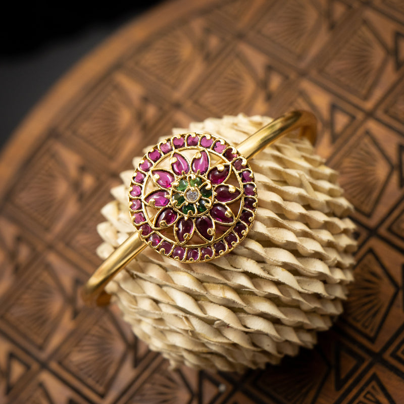 Nipura Golden Daksha Kada Bracelet