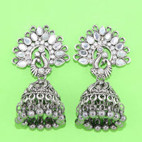 Corbeda Fashion Oxidised plated Jhumki Earrings