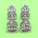 Corbeda Fashion Oxidised plated Jhumki Earrings