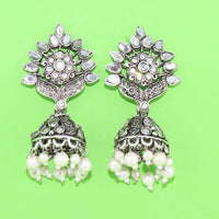Corbeda Fashion Oxidised plated Jhumki Earrings