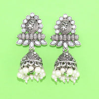 Corbeda Fashion Oxidised plated Jhumki Earrings