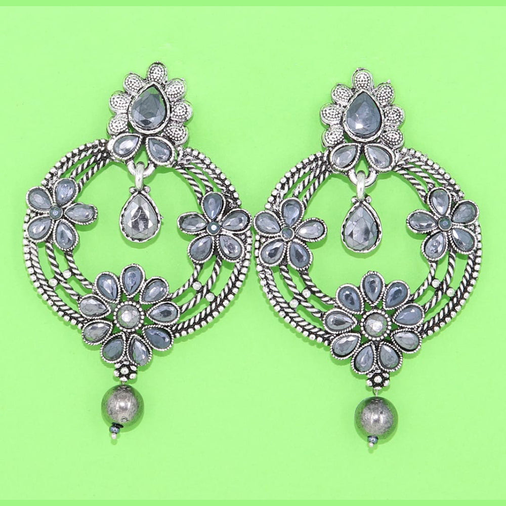 Corbeda Fashion Oxidised plated Dangler Earrings