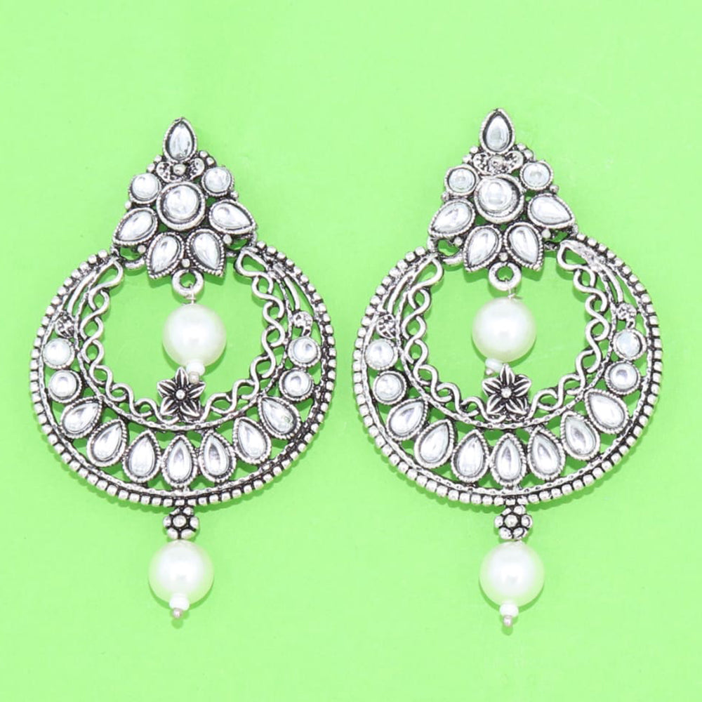 Corbeda Fashion Oxidised plated Dangler Earrings