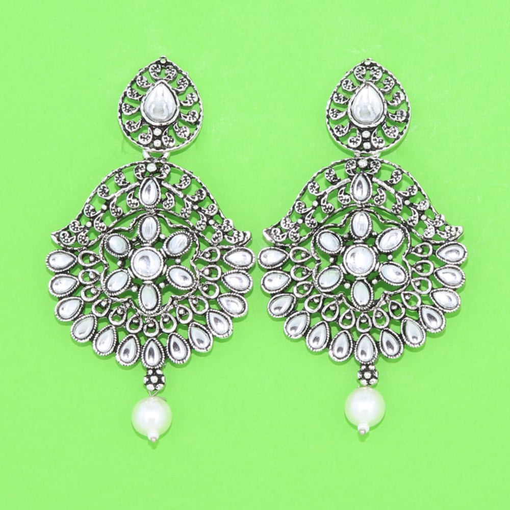 Corbeda Fashion Oxidised plated Dangler Earrings