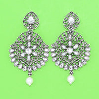 Corbeda Fashion Oxidised plated Dangler Earrings